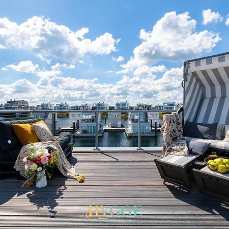 ホテル Schwimmendes Haus Hygge オルペニッツ エクステリア 写真