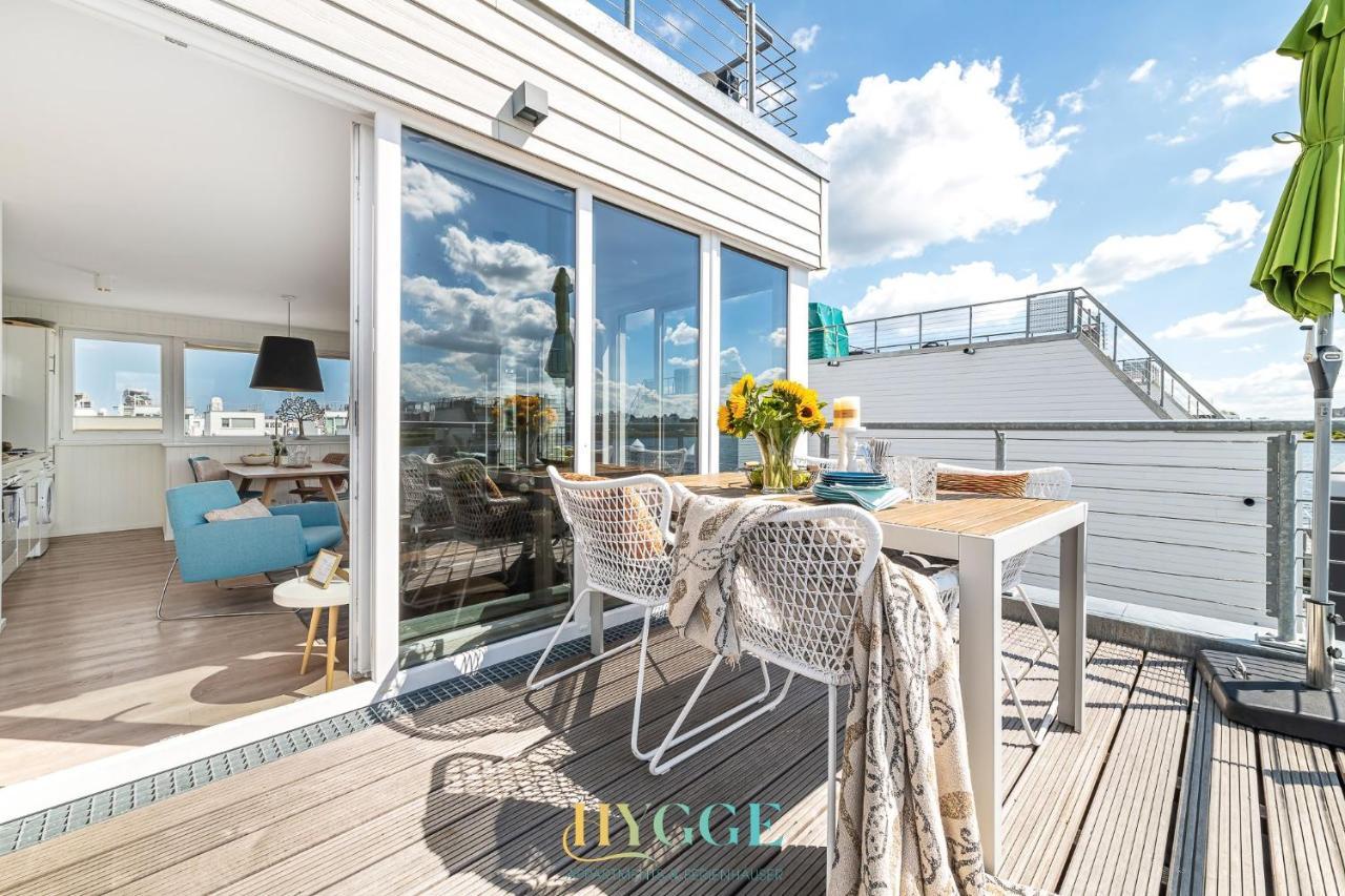 ホテル Schwimmendes Haus Hygge オルペニッツ エクステリア 写真