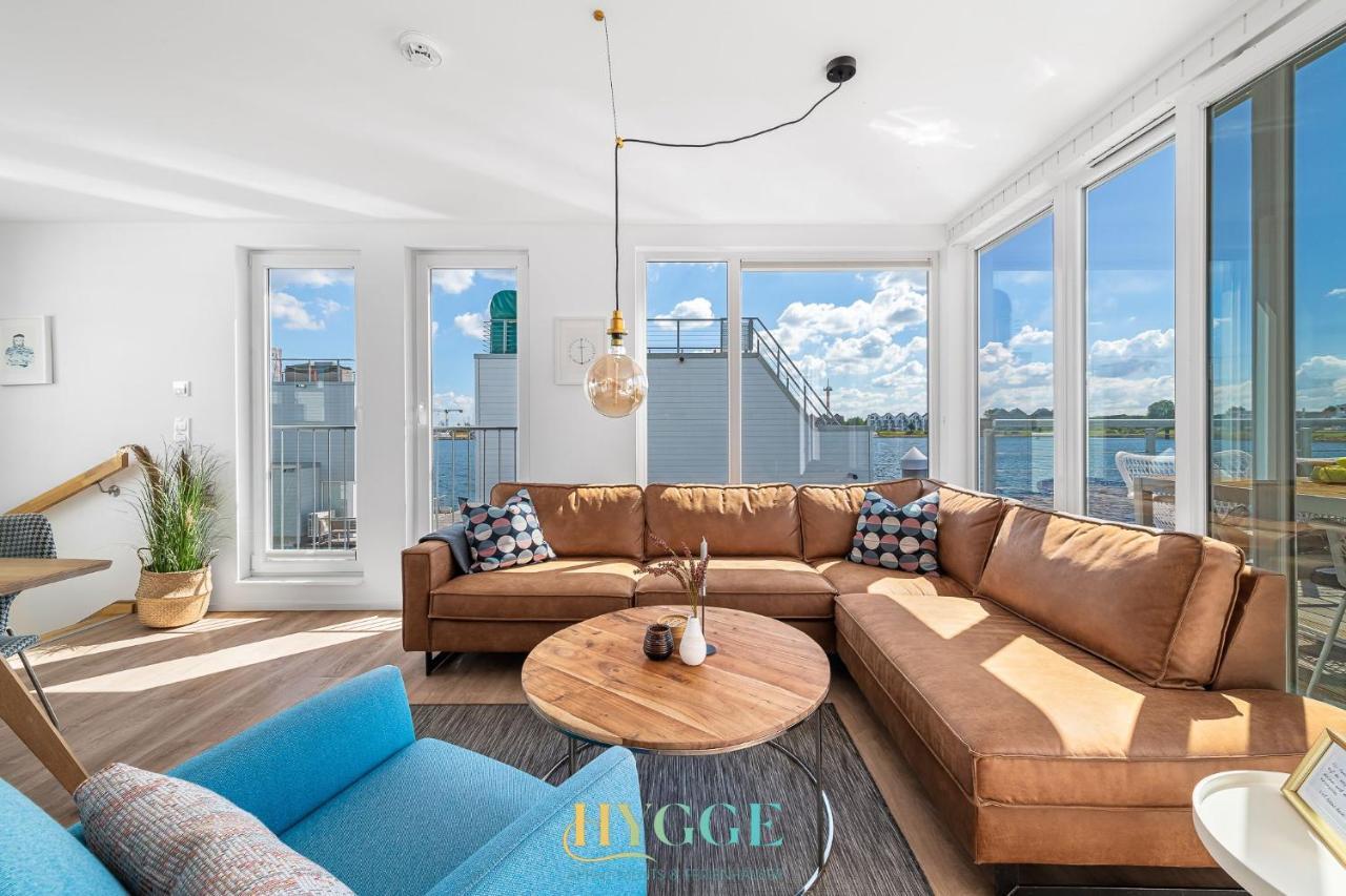 ホテル Schwimmendes Haus Hygge オルペニッツ エクステリア 写真