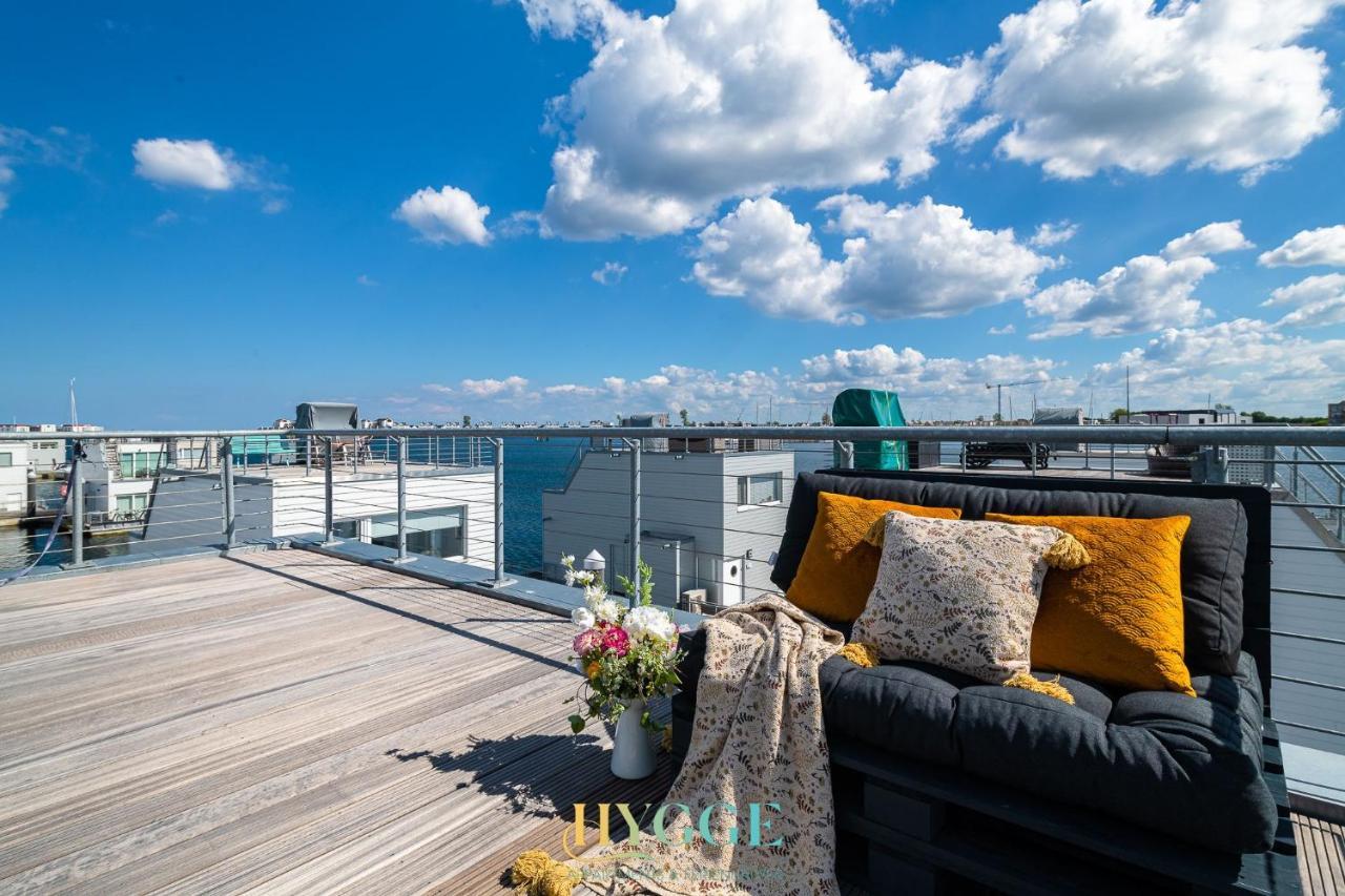 ホテル Schwimmendes Haus Hygge オルペニッツ エクステリア 写真